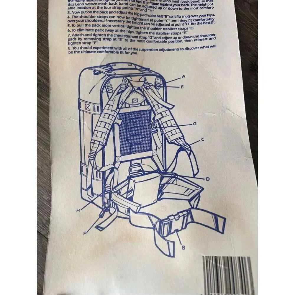 Stansport DELUXE Adirondack internal Frame  BACK Country Backpack